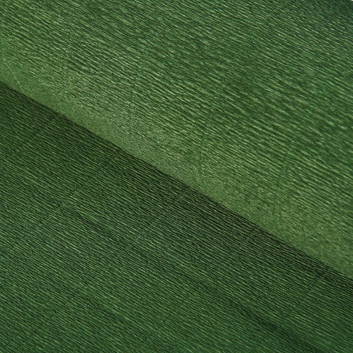 Бумага гофрированная, 961 "Темно-зелёная", 50 см х 2,5 м