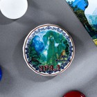 Magnet-plate "Ural. Edge magic tales", 5.5 cm, ceramic, decal Magnet-plate "Ural. Edge magic tales", 5.5 cm, ceramic, decal