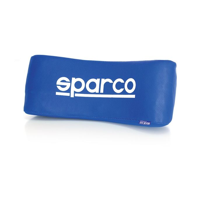 Упор под шею Sparco, перфорированная экожа, синий (SPC/NEC-001 BL)