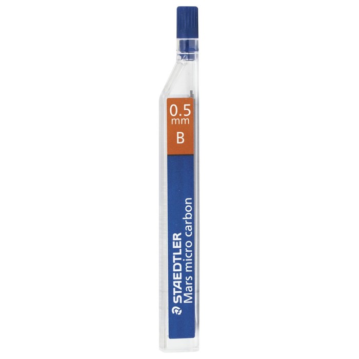 Грифели для механических карандашей 0.5 мм Staedtler Mars micro B, 12 штук 250 05-B