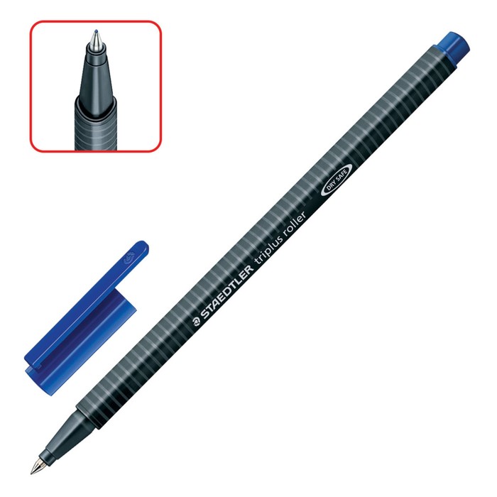 Ручка-роллер Staedtler Triplus 0,4мм трехгран, синяя 403-3