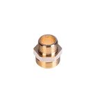 Ниппель переходной JIF, 1/2"х3/8" никелированный, латунь Ниппель переходной JIF, 1/2"х3/8" никелированный, латунь