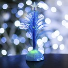 Игрушка световая "Ёлочка" (батарейки в комплекте) 17 см, 1 LED, RGB, синяя