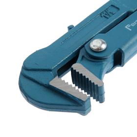 Ключ трубный Hardax/Remocolor, рычажный, №2, раскрытие губ 20-50 мм, 90° L-Type, прямые губы - фото 7645079
