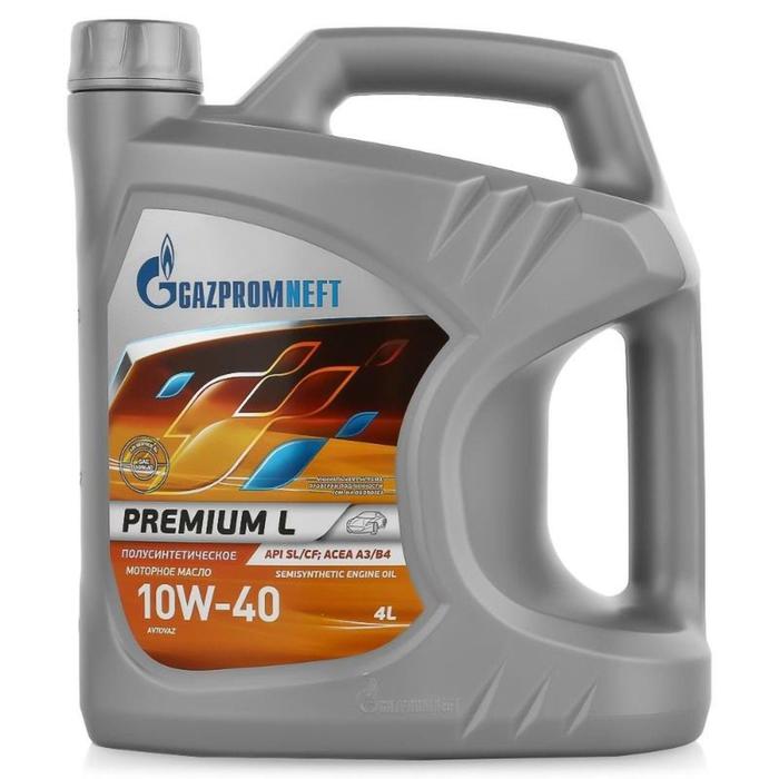 Моторное масло Gazpromneft Premium L 10W-40, 5 л