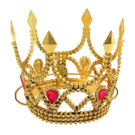 Корона «Принцессы», на веревочке, золото