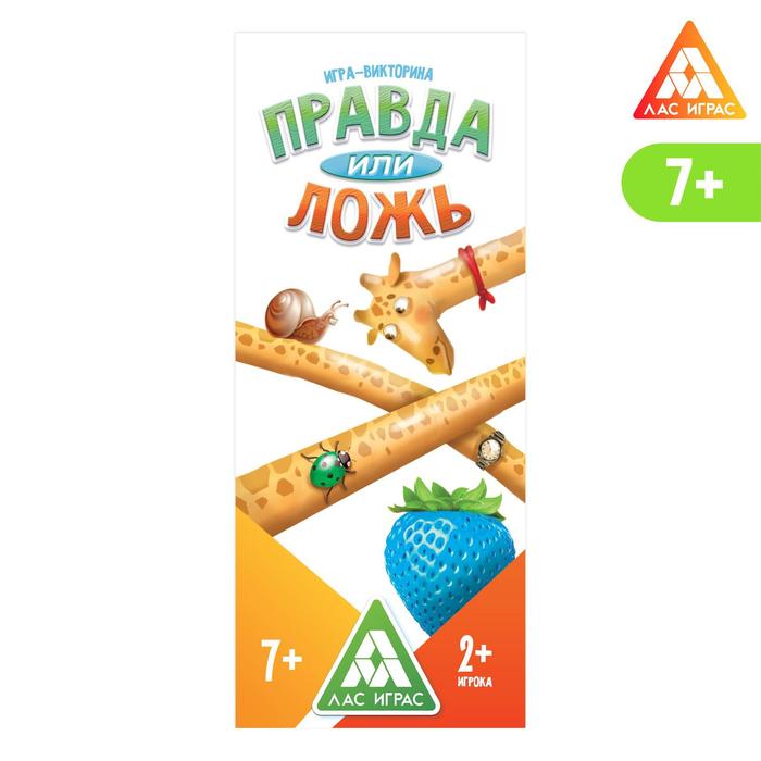 Игра летняя купоны в дорогу «Правда или ложь»