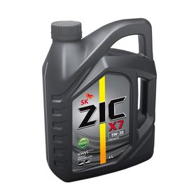 Масло моторное ZIC 5W-30 X7 Diesel CF-4 синт., 4 л 2599129