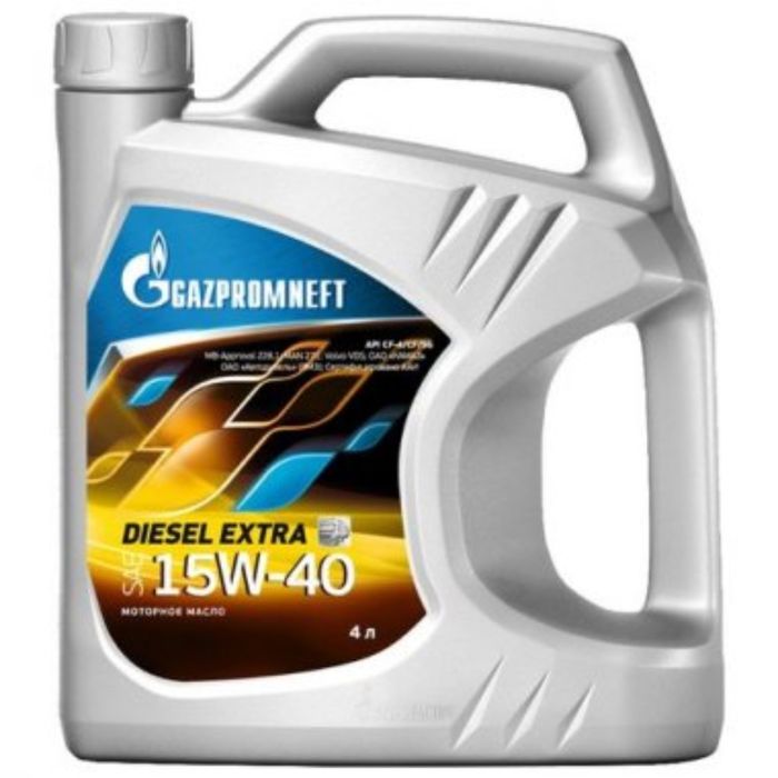 Моторное масло Gazpromneft Diesel Extra 15w-40, 4 л