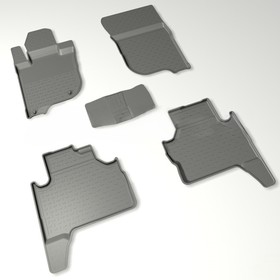 Коврики резиновые с высоким бортом для Mitsubishi PAJERO SPORT, 2015- 2710639