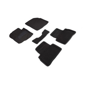 Комплект ковриков 3D SUZUKI GRAND VITARA 15- , черные (компл) 2710647