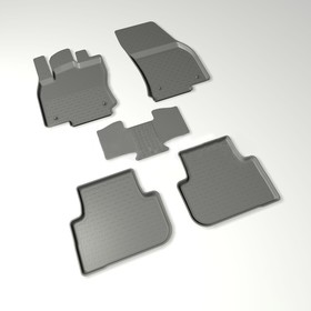 Коврики резиновые с высоким бортом для Volkswagen TIGUAN II, 2017- 2710653