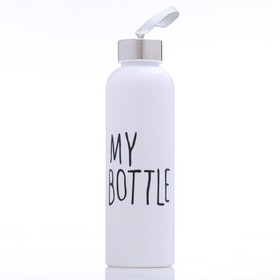 Бутылка для воды "My bottle", 500 мл, 21.5 х 6.5 см