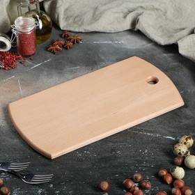 Cutting board, rectangular, 35 x 20 cm, solid beech. 