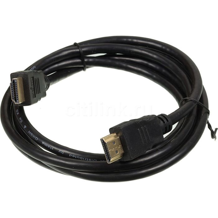 Кабель аудио-видео Hama H-11964 00011964, HDMI (m), HDMI (m), 1.5 м, черный