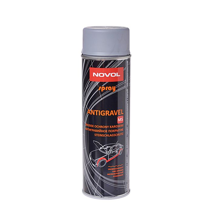 Антигравий Novol spray 600 MS серый 500 мл