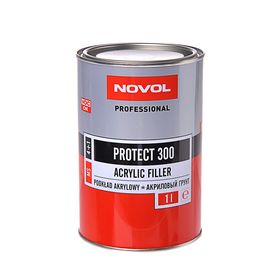 Грунт акриловый Novol PROTECT 300 4+1 MS, серый, 1 л 37011