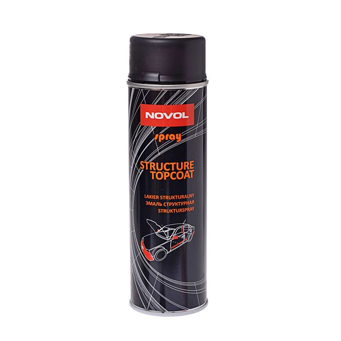 Структурный лак Novol spray stucturetopcoat 500 мл