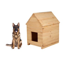 {{photo.Alt || photo.Description || 'Будка для собаки, 75 × 60 × 90 см, деревянная, с крышей'}}