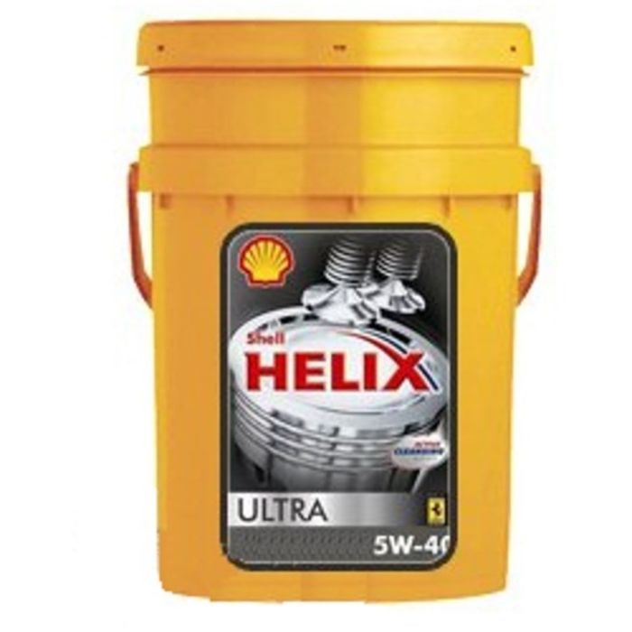 Моторное масло SHELL 5W-40 Helix Ultra (SM/CF) A3/B3/B4 синтетика 20л