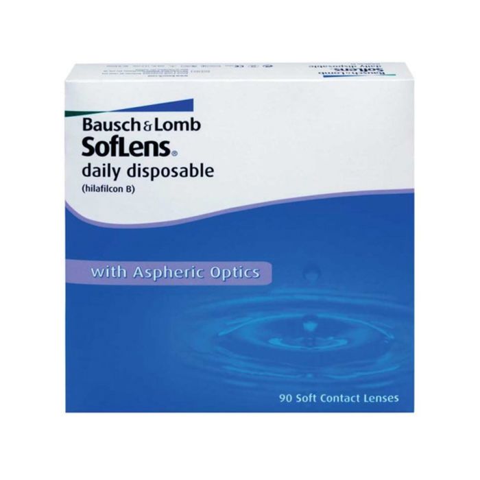 Контактные линзы - Soflens Daily Disposable, -7,5/8,6, в наборе 90шт