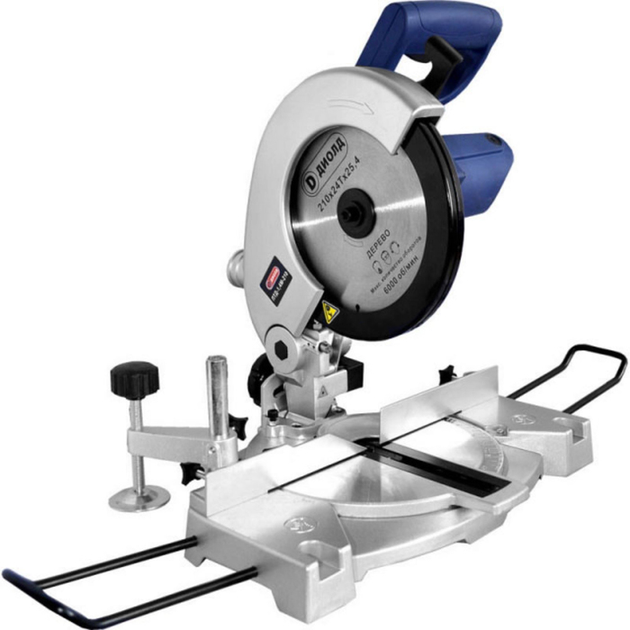Пила торцовочная &quot;ДИОЛД&quot; ПТД-1,4М-210, 1400Вт, 5000 об/мин, глуб./шир. пропила 50/120 мм