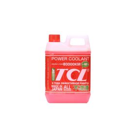 Антифриз TCL POWER COOLANT -40C красный, длительного действия, 2 л 2616246