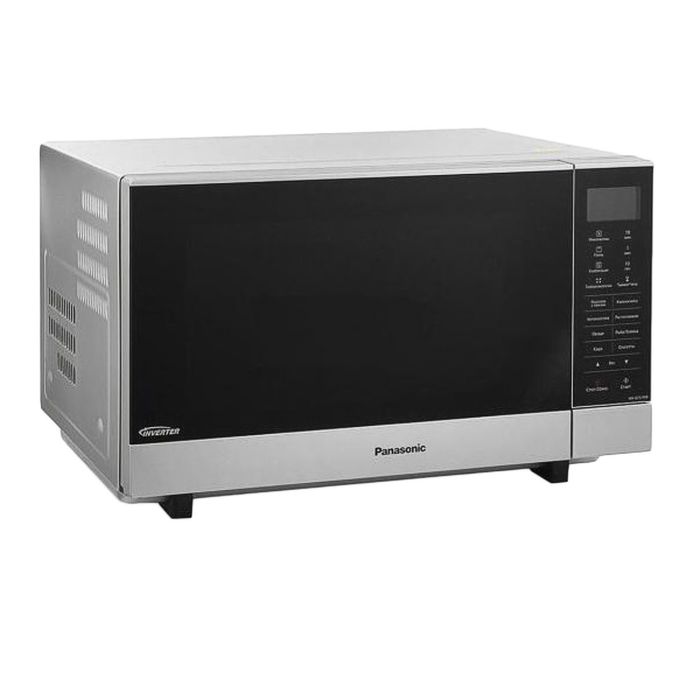 Микроволновая печь Panasonic NN-GF574MZPE, 27 л, 1000 Вт, серебристый