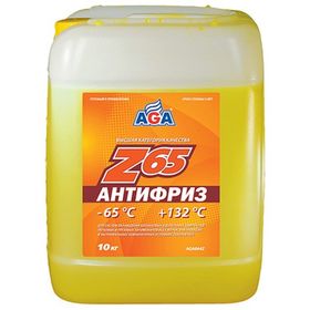 Антифриз AGA желтый -65С/+132С готовый 10л 2585246