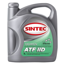 Трансмиссионное масло Sintec ATF II D Dexron, 4 л 2634752