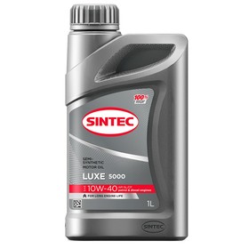 Моторное масло Sintoil 10W-40 Люкс SJ/CF/CF-4 полусинтетика 1л 2609372