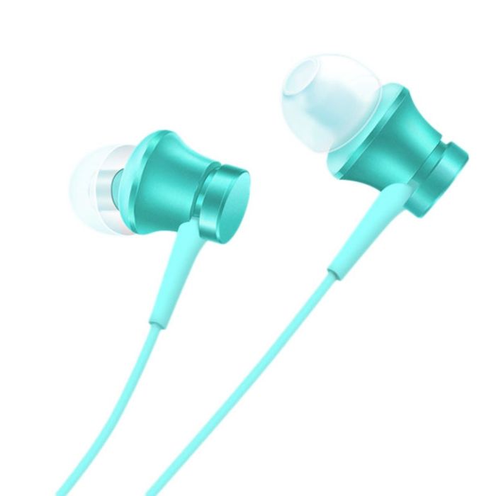 Гарнитура Xiaomi Mi In-ear Headfones Basic, вкладыши вакуумные, голубая