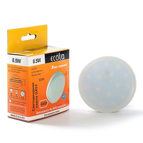 {{productViewItem.photos[photoViewList.activeNavIndex].Alt || productViewItem.photos[photoViewList.activeNavIndex].Description || 'Лампа светодиодная Ecola, 8.5 Вт, GX53, 4200 K, 27x75 мм,  матовое стекло'}}