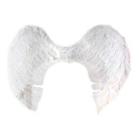 Крылья ангела, на резинке, 60×80, белые