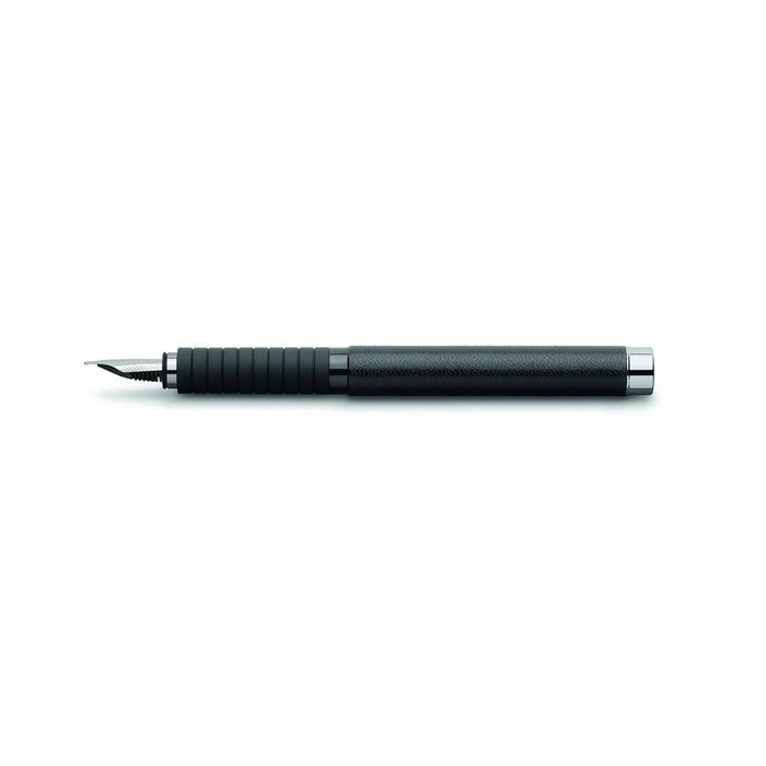 Ручка перьевая подарочная Faber-Castell Basic Black, M, натуральная кожа, под/к 148830