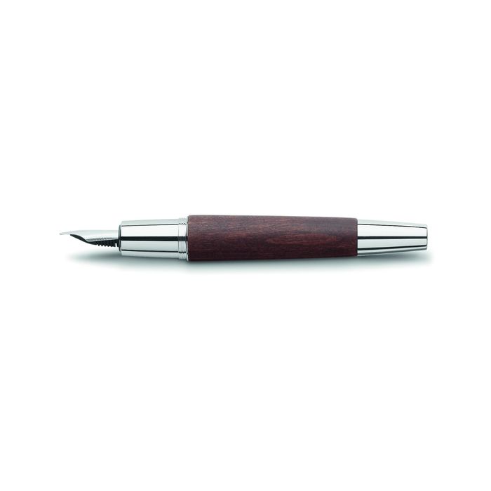 Ручка перьевая подарочная Faber-Castell E-Motion Birnbaum, EF, т-коричн груша, подар/к