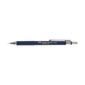 Карандаш механический профессиональный 0.7 мм Faber-Castell TK®-FINE с ластиком синий