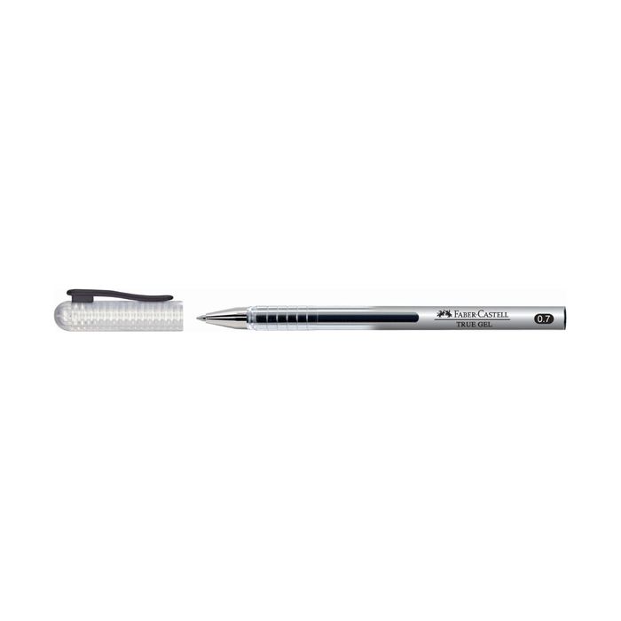 Ручка-роллер Faber-Castell True Gel 0.7мм водо- и светостойкие чернила черный 243899