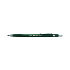 Карандаш цанговый 2.0 мм Faber-Castell TK® 4600 разной твёрдости (6H-3B) зелёный