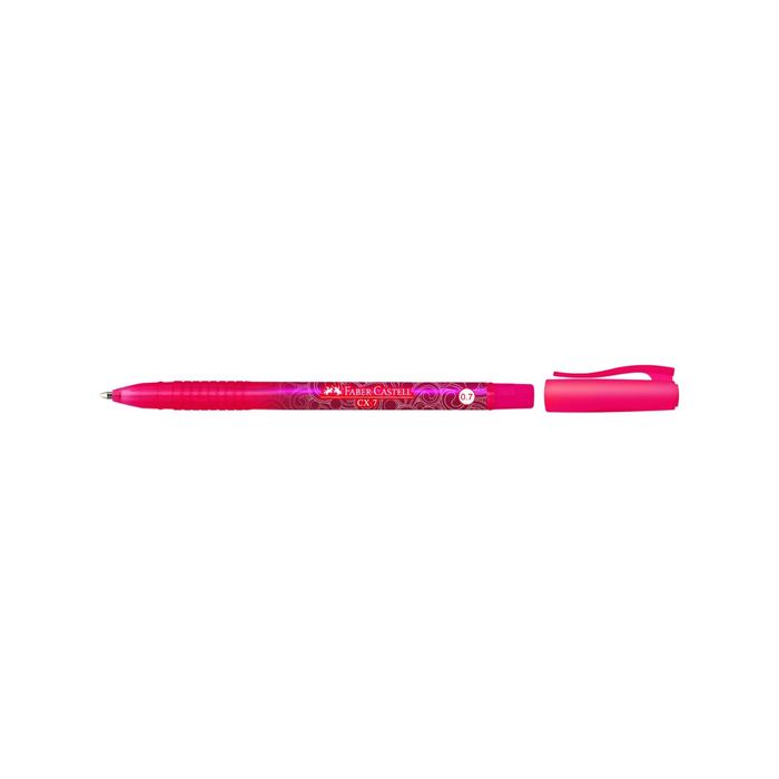 Ручка-роллер Faber-Castell СX7 0.7мм перманентные чернила красные 246821
