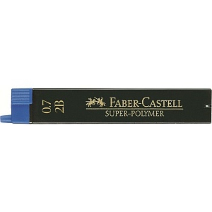 Грифели для механических карандашей 0.7 мм Faber-Castell TK® SUPERPOLYMER 2B 12 штук 120702