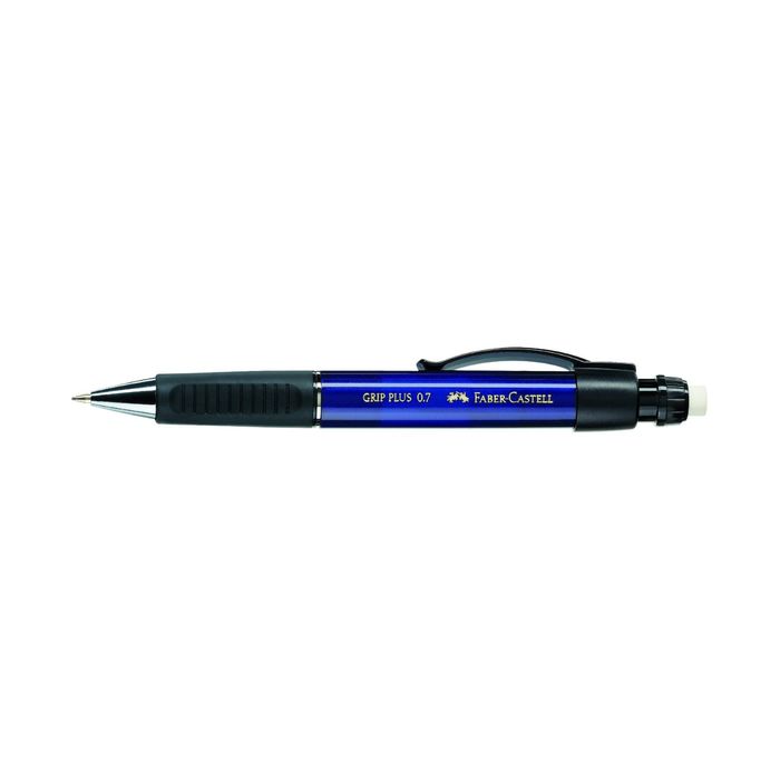 Карандаш механический 0.7 мм Faber-Castell GRIP Plus с ластиком, красный 130732