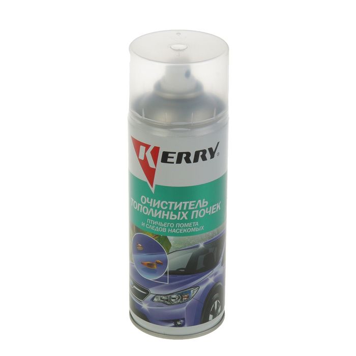 Очиститель кузова Kerry от тополиных почек и следов насекомых, 520 мл, аэрозоль