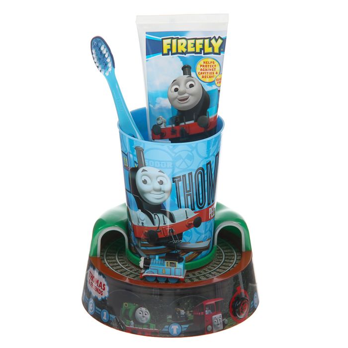 Набор Thomas&amp;Friends ТF-13:  зубная щетка  + зубная паста + подставка