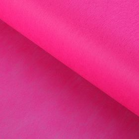 Фетр для упаковок и поделок, однотонный, ярко-розовый, однотонный, двусторонний, рулон 1шт., 0,5 x 20 м