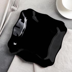 Тарелка десертная Authentic Black, d=20,5 см, цвет чёрный