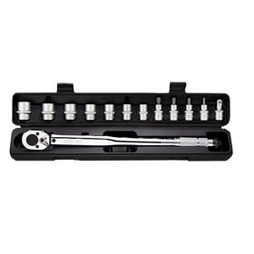 Ключ динамометрический BERGER BG2370, 1/2", 28-210 Нм, в наборе 13 головок 2604823