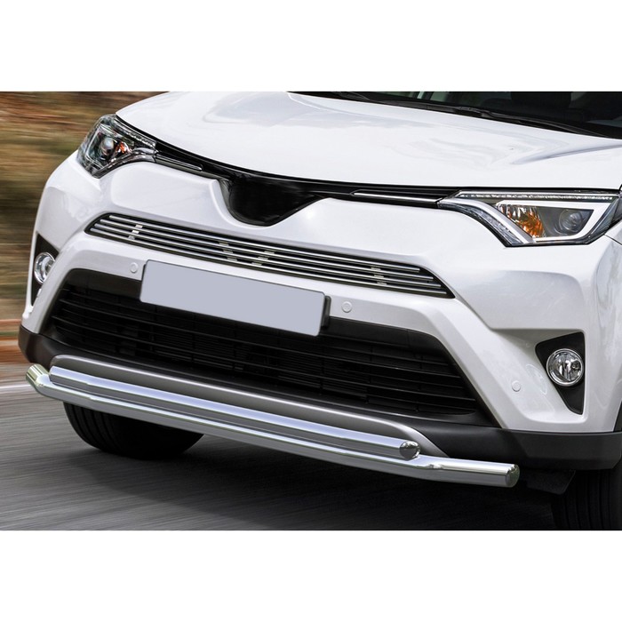 Решетка радиатора Rival для Toyota Rav 4 2015-, верхняя, G.5703.001