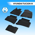 Коврики салона RIVAL, Hyundai Tucson 2015-2020, 12309001 2607331 - фото 60569