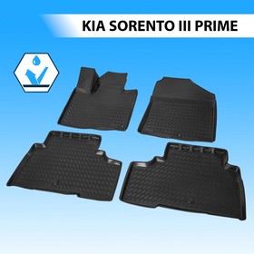 Коврики салона RIVAL, Kia Sorento Prime 2015-2020, 12804002 2607338